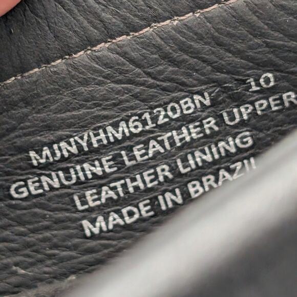 MJNY by Marc Joseph Slip-On Loafer Shoes Men's Leather Black Size US10 EU43 - Picture 7 of 11